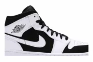 Air Jordan 1 Retro Mid 'Tuxedo' 554724-113 - Image 2