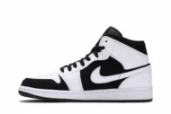 Air Jordan 1 Retro Mid 'Tuxedo' 554724-113 - Image 3
