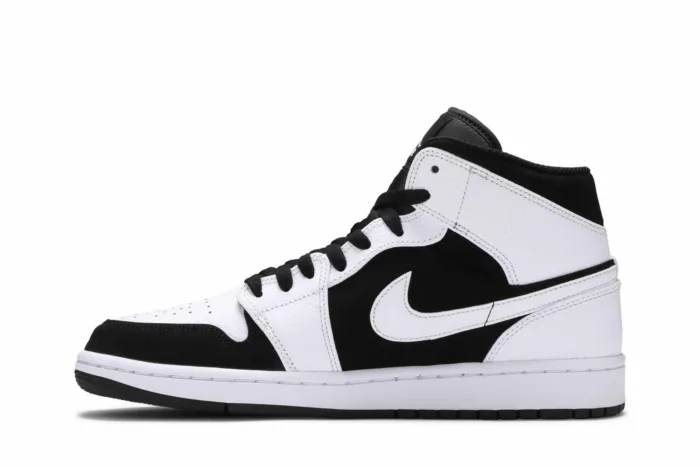 Air Jordan 1 Retro Mid 'Tuxedo' 554724-113 - Image 3