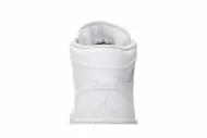 Air Jordan 1 Retro Mid 'White Pure Platinum' 554724-104 - Image 7