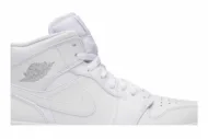 Air Jordan 1 Retro Mid 'White Pure Platinum' 554724-104 - Image 2