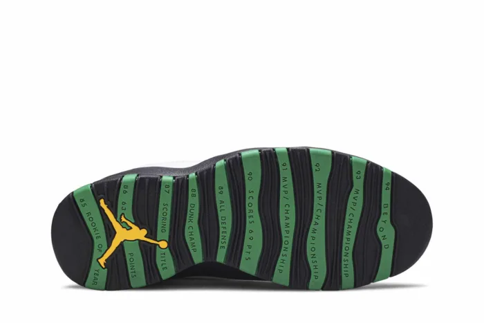 Air Jordan 10 Retro 'Seattle' 2019 310805-137 - Image 4