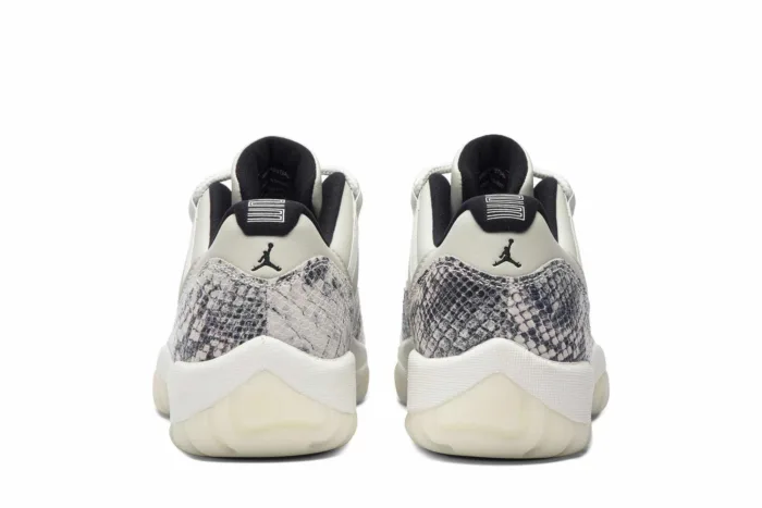 Air Jordan 11 Retro Low 'Light Bone Snakeskin' CD6846-002 - Image 6