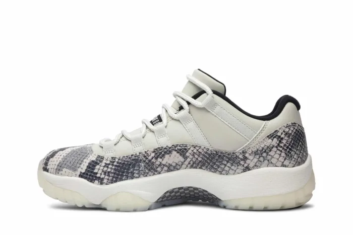 Air Jordan 11 Retro Low 'Light Bone Snakeskin' CD6846-002 - Image 3
