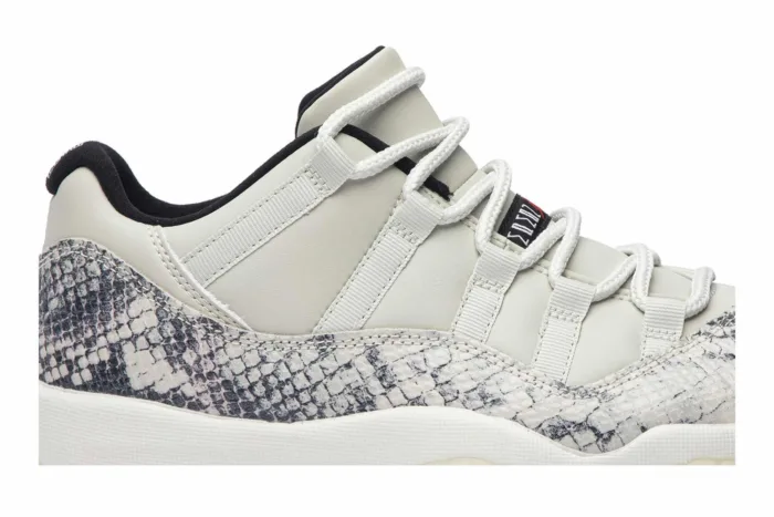 Air Jordan 11 Retro Low 'Light Bone Snakeskin' CD6846-002 - Image 2
