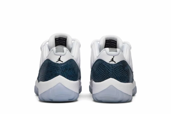 Air Jordan 11 Retro Low 'Navy Snakeskin' 2019 CD6846-102 - Image 6