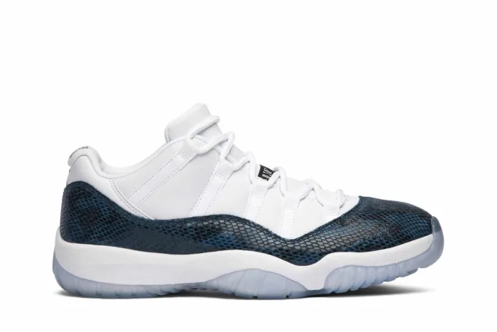 Air Jordan 11 Retro Low 'Navy Snakeskin' 2019 CD6846-102 - Image 1