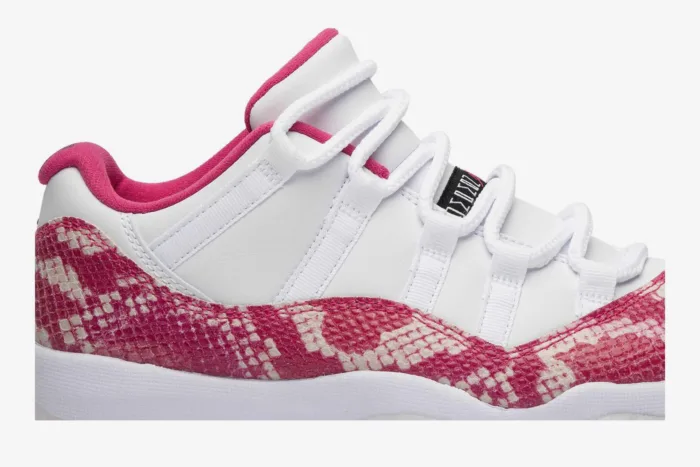 Air Jordan 11 Retro Low 'Pink Snakeskin' AH7860-106 - Image 2