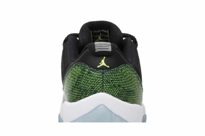 Air Jordan 11 Retro Low 'Snake' 528895-033 - Image 7