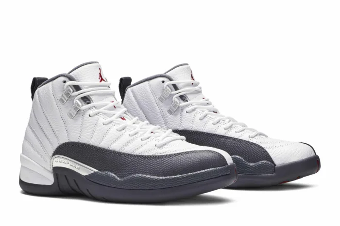 Air Jordan 12 Retro 'White Dark Grey' 130690-160 - Image 8