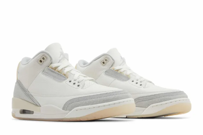 Air Jordan 3 Craft 'Ivory' FJ9479-100 - Image 8