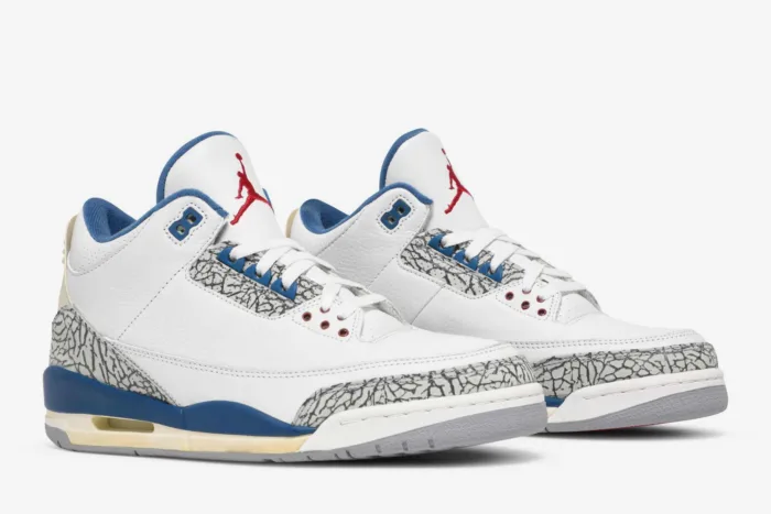 Air Jordan 3 Retro 'True Blue' 2001 136064-141 - Image 8