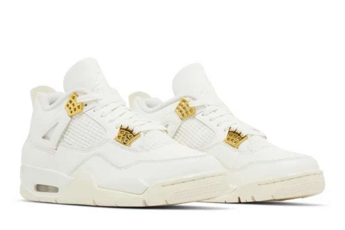 Air Jordan 4 Retro 'Metallic Gold' AQ9129-170 - Image 8