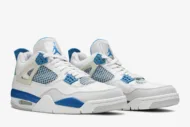 Air Jordan 4 Retro 'Military Blue' 2006 308497-141 - Image 8