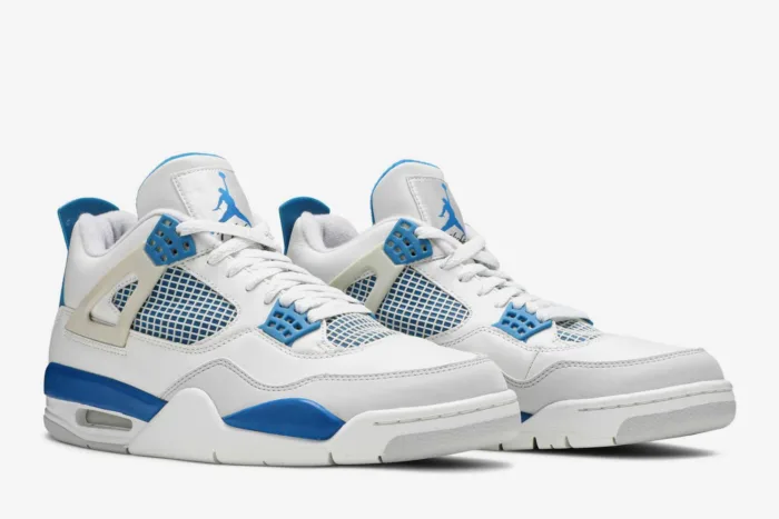 Air Jordan 4 Retro 'Military Blue' 2006 308497-141 - Image 8