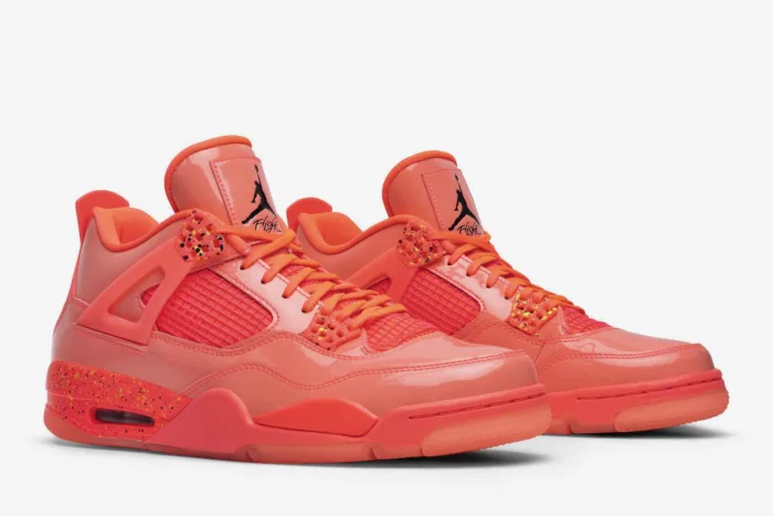 Air Jordan 4 Retro NRG 'Hot Punch' AQ9128-600 - Image 8