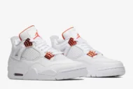 Air Jordan 4 Retro 'Orange Metallic' CT8527-118 - Image 8