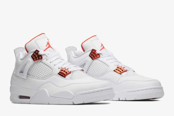 Air Jordan 4 Retro 'Orange Metallic' CT8527-118 - Image 8