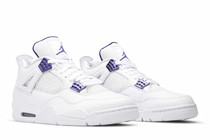 Air Jordan 4 Retro 'Purple Metallic' CT8527-115 - Image 8
