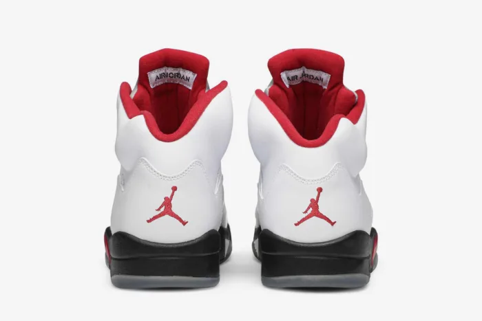 Air Jordan 5 Retro 'Fire Red' 2013 136027-100 - Image 6