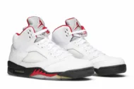 Air Jordan 5 Retro 'Fire Red' 2013 136027-100 - Image 8