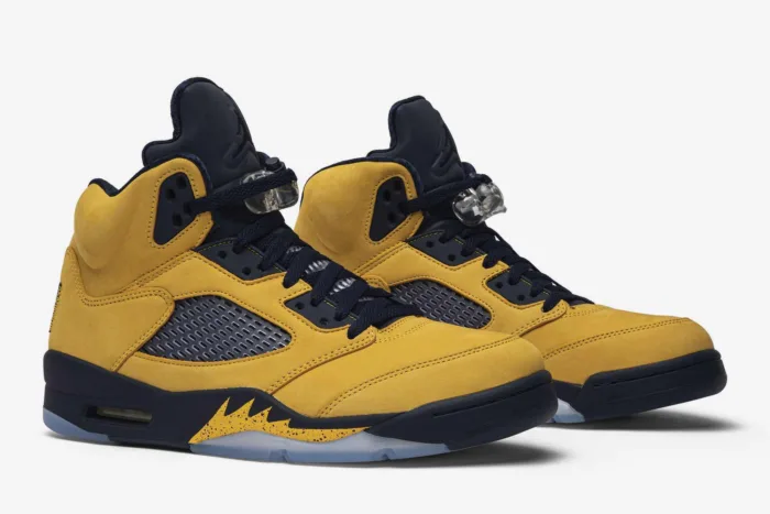 Air Jordan 5 Retro SP 'Michigan' CQ9541-704 - Image 8