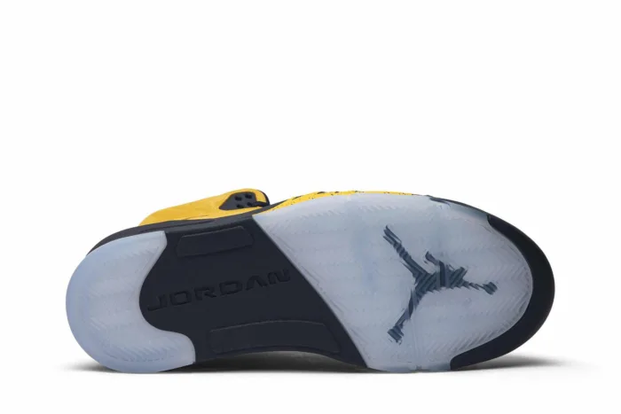 Air Jordan 5 Retro SP 'Michigan' CQ9541-704 - Image 4
