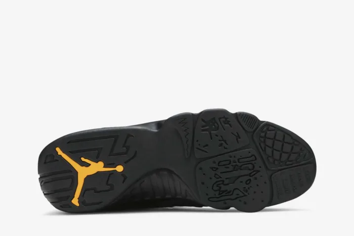 Air Jordan 9 Retro 'Black Dark Charcoal University Gold' CT8019-070 - Image 4