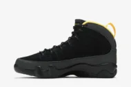 Air Jordan 9 Retro 'Black Dark Charcoal University Gold' CT8019-070 - Image 3