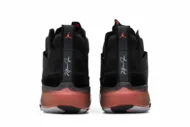 Air Jordan XXXVII Basketball Shoes 'Black Hot Punch' DD6958-091 - Image 6
