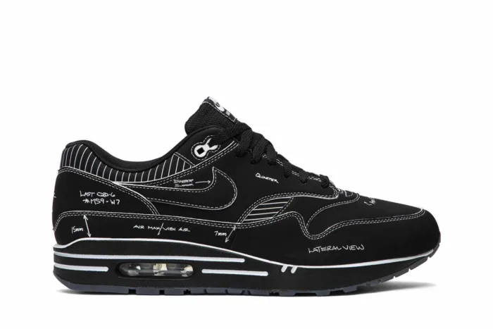 Air Max 1 'Sketch To Shelf - Black' CJ4286-001 - Image 1