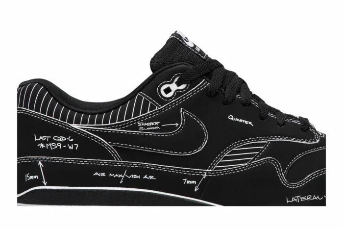 Air Max 1 'Sketch To Shelf - Black' CJ4286-001 - Image 2