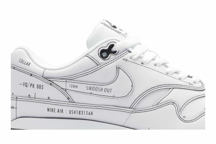 Air Max 1 'Sketch To Shelf - White' CJ4286-100 - Image 2