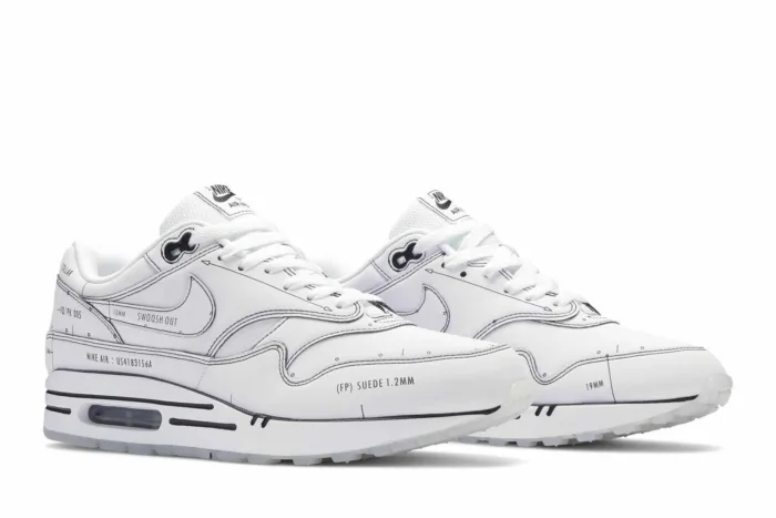 Air Max 1 'Sketch To Shelf - White' CJ4286-100 - Image 8