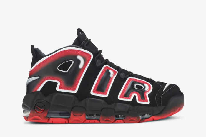 Air More Uptempo 96 'Laser Crimson' CJ6129-001 - Image 1