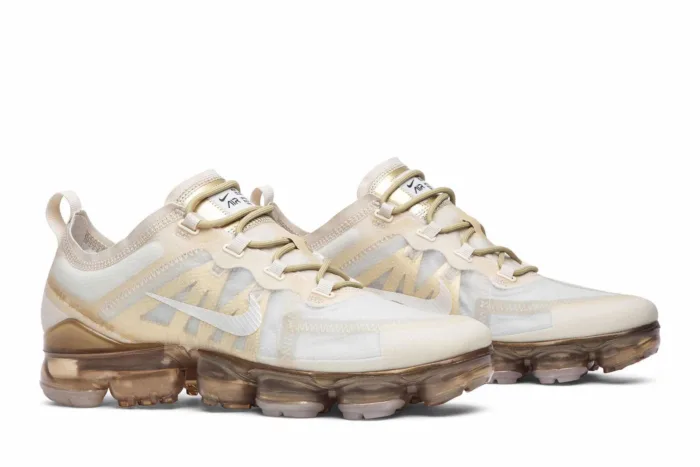 Air VaporMax 2019 'White Gold' AR6632-101 - Image 8