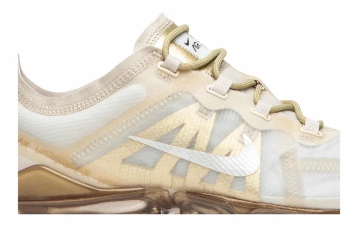 Air VaporMax 2019 'White Gold' AR6632-101 - Image 2