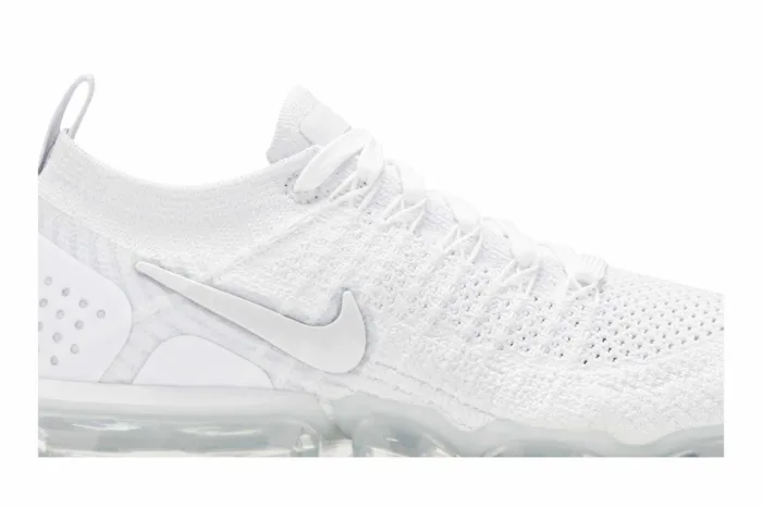 Air VaporMax Flyknit 2 'White Vast Grey' 942843-105 - Image 2