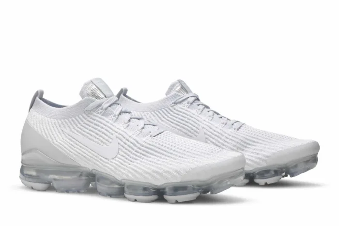 Air VaporMax Flyknit 3 'Pure Platinum' AJ6900-102 - Image 8