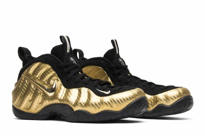 Nike Air Foamposite Pro 'Metallic Gold' 624041-701 - Image 8