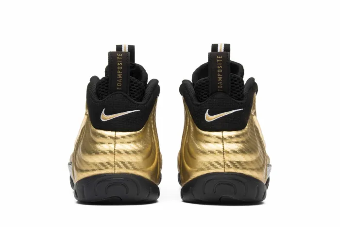 Nike Air Foamposite Pro 'Metallic Gold' 624041-701 - Image 6
