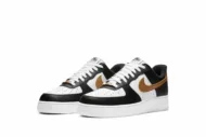 Nike Air Force 1 '07 'Black Gold' CZ9189-001 - Image 3