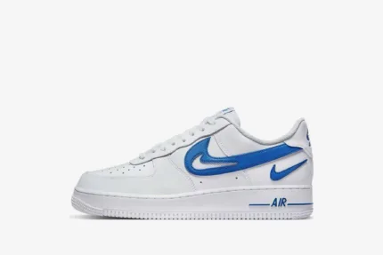 Nike Air Force 1 '07 'Cut Out Swoosh - Game Royal' DR0143-100