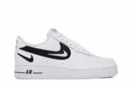 Nike Air Force 1 '07 'Cut Out Swoosh - White Black' DR0143-101