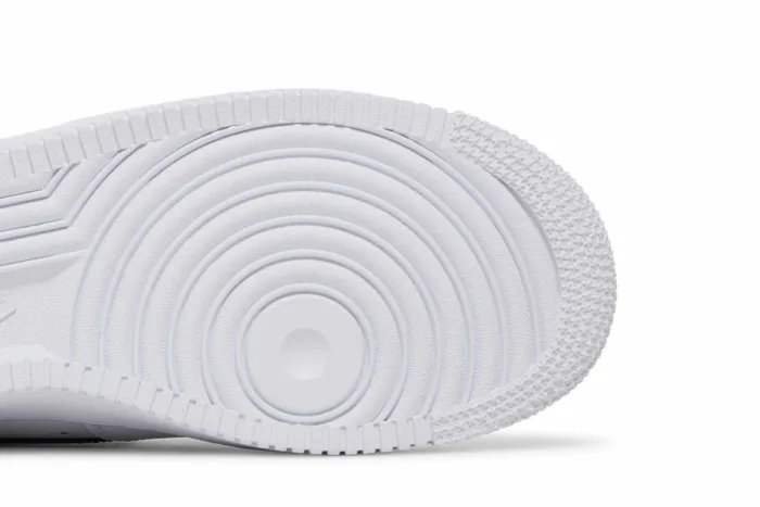 Nike Air Force 1 '07 'Cut Out Swoosh - White Black' DR0143-101 - Image 5