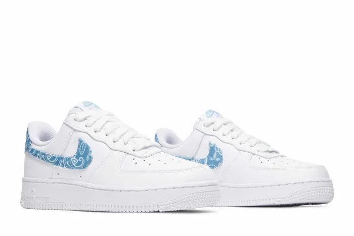 Nike Air Force 1 '07 Essentials 'Blue Paisley' DH4406-100 - Image 8