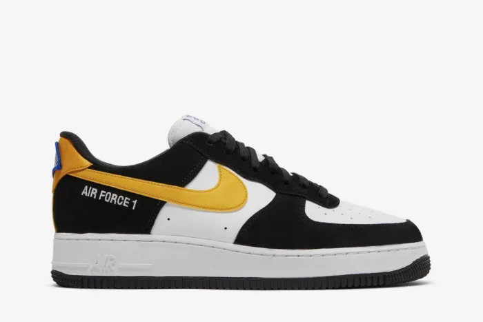 Nike Air Force 1 '07 LV8 'Athletic Club - Black University Gold' DH7568-002 - Image 1