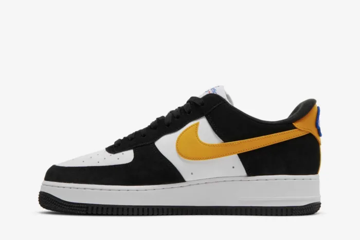 Nike Air Force 1 '07 LV8 'Athletic Club - Black University Gold' DH7568-002 - Image 3