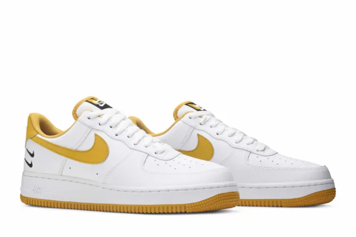 Nike Air Force 1 '07 LV8 'Double Swoosh - White Light Ginger' CT2300-100 - Image 8