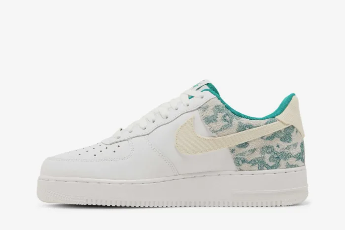 Nike Air Force 1 '07 LV8 'Neptune Green Camo' DX3365-100 - Image 3